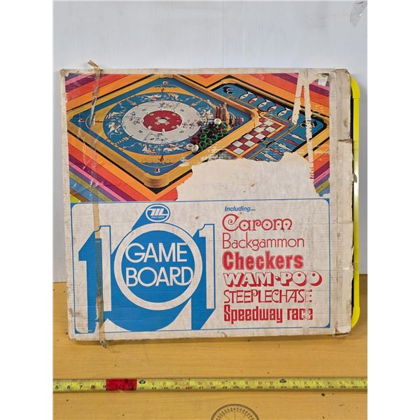 101 game board with pieces