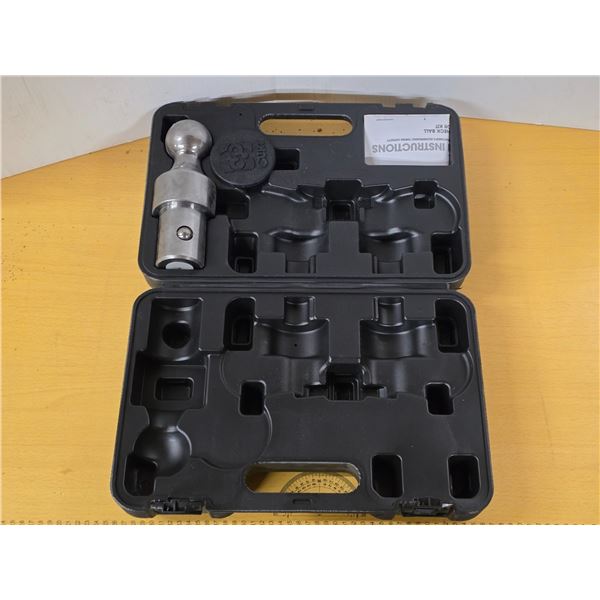 Curt case and ball hitch