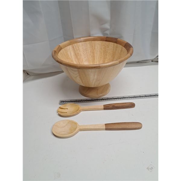 "3 piece salad bowl set" original box