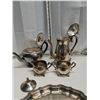 Image 2 : "elegance silver plated on steel" kettle set