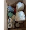 Image 1 : "full box of multi rolls of yarn" (not all individually pictured)