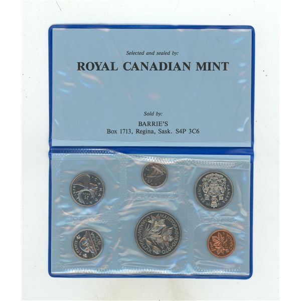1970 Canadian Proof Like Set.