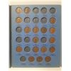 Image 4 : U.S. Lincoln Head Cent Collection 1909 to 1940. Includes 48 coins. Housed in a Whitman folder.