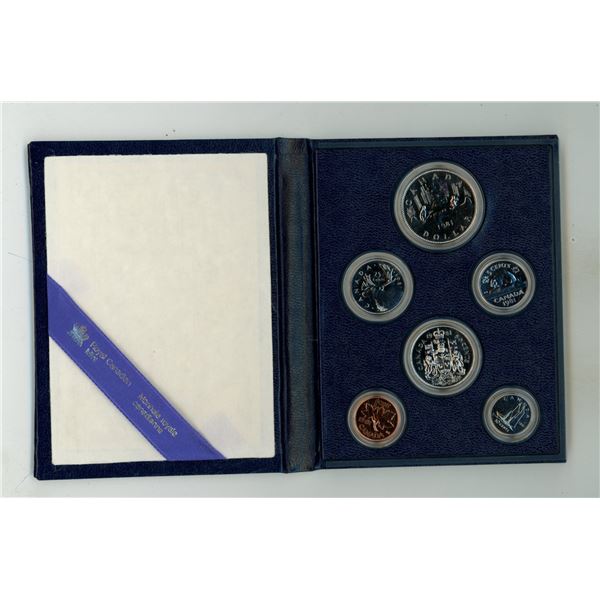 1981 Specimen Set. 6-coin set.