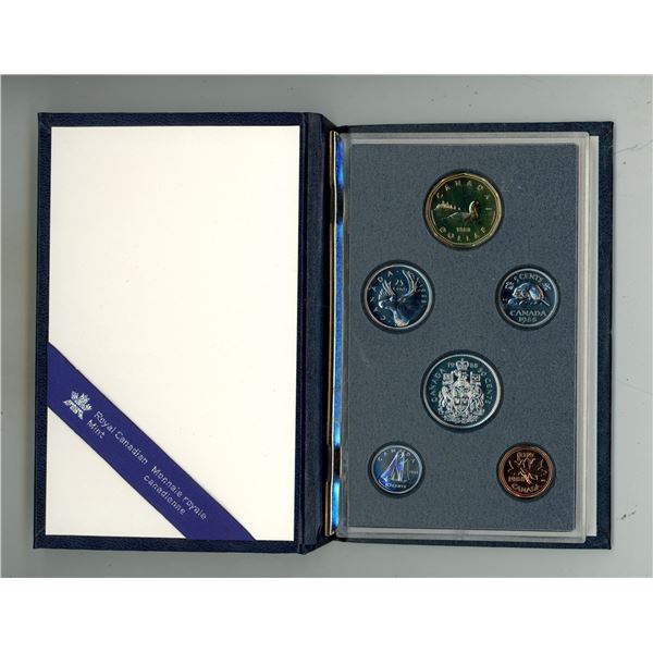 1988 Specimen Set. 6-coin set.