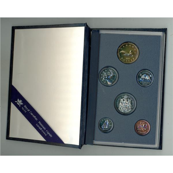 1993 Specimen Set. 6-coin set.