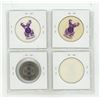 Image 2 : Set of 4 Elks Club Tokens.