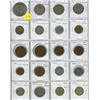 Image 1 : Set of 20 different British coins including Crown and Pound.