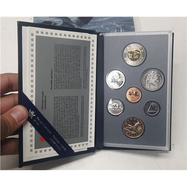 1987 – 1997 Specimen Set. The Loonie on the Dollar is Flying. This set is the only place wh