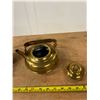 Image 3 : Brass Plated Teapot (1 Small and 1 Large)