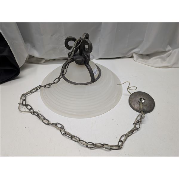 Vintage Hanging Ceiling Light (not tested)