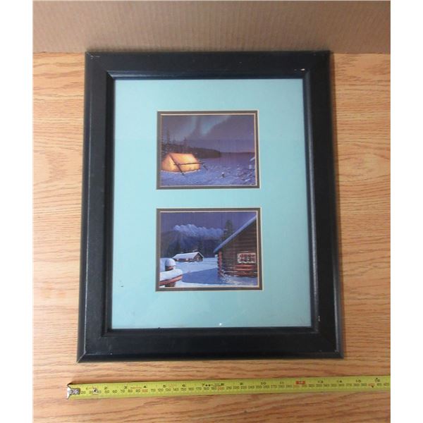 Glen Scrimshaw framed set of two Art Prints.