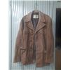 Image 1 : Suede Leather Jacket. (Size 42) - Made in Canada.