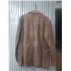Image 6 : Suede Leather Jacket. (Size 42) - Made in Canada.