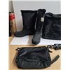 Image 3 : "size 11 ladies boots" bags + umbrella