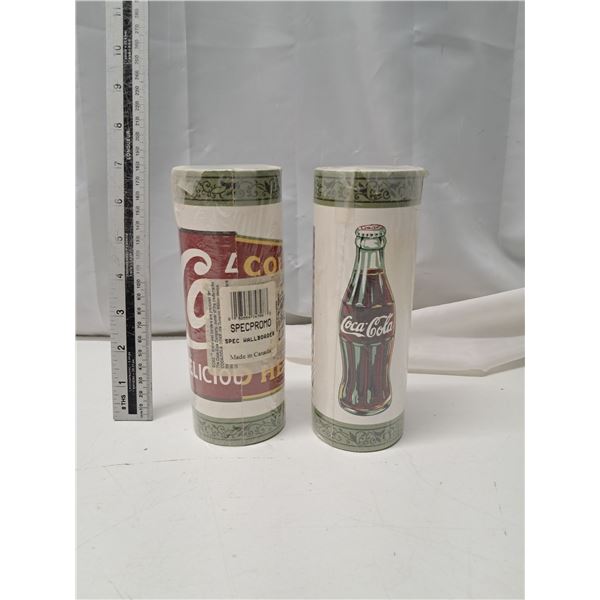 "coca cola wall boarder"