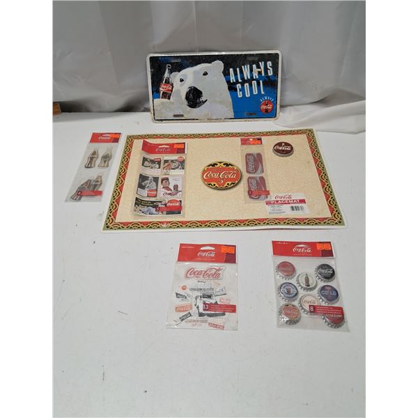 "place mat +coca cola collectibles"
