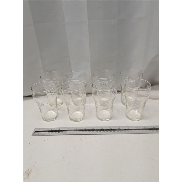 "coca cola glass cups"