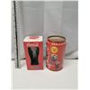 Image 1 : "coca cola tin and glass"