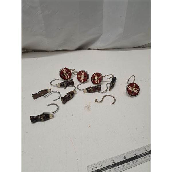 "coca cola shower curtain"