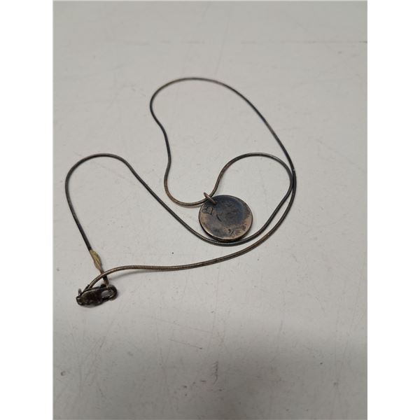 "silver plated necklace"