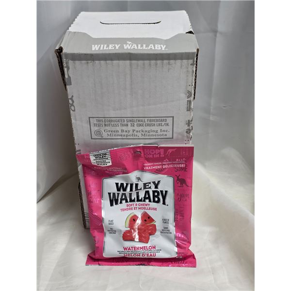Willey wallaby watermelon licorice x 12