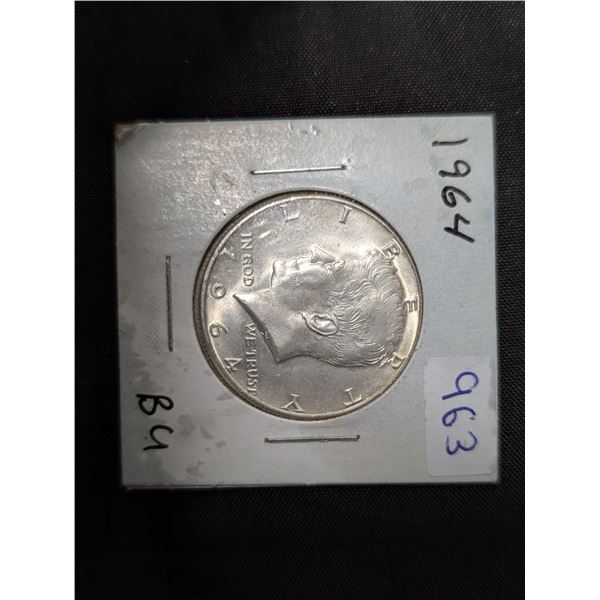 1964 B4 American Half Dollar
