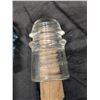 Image 4 : (2) Insulators and Wood Insulator Pole Ends