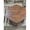 Image 2 : Wood end table- 29" by 28" by 27"H