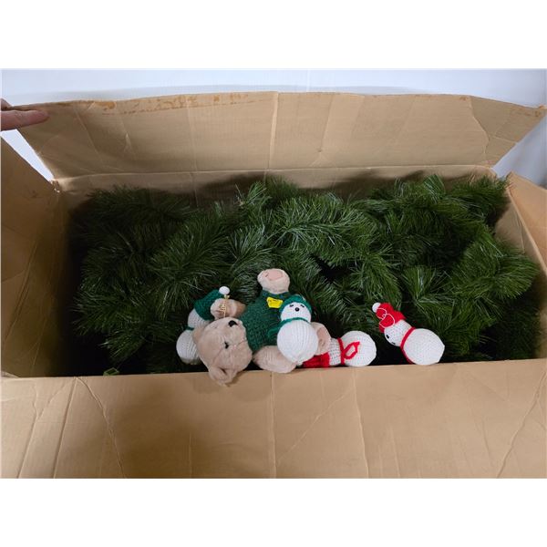 Christmas tree and ornaments