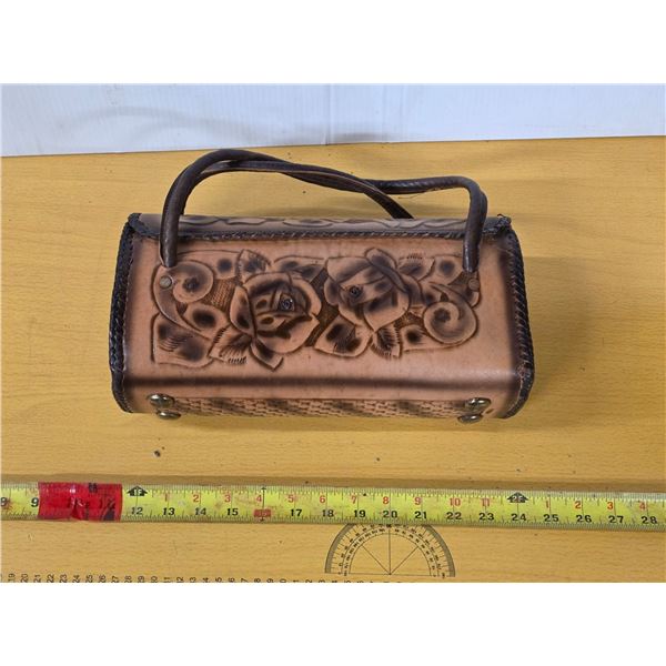 Leather bag made in Mexico