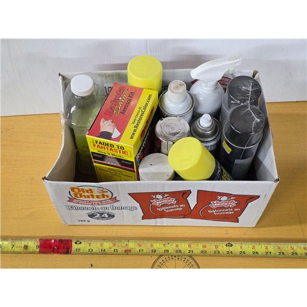 Shop cleaning supplies