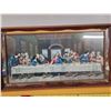Image 2 : Print picture of the last supper- 33" by 17"