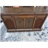 Image 2 : Cabinet stereo system with built in record player- 46" by 17" by 26"H