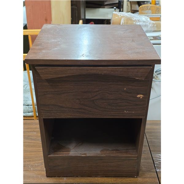 End table- 16" by 14" by 26"H