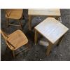 Image 3 : Small tables and chairs- 20" by 14" by 19"H