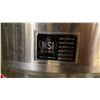 Image 6 : NSI NEWLANDS YT-10B 1000L CAPACITY JACKETED CONE BOTTOM STAINLESS STEEL FERMENTATION/MIXING TANK