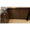 Image 3 : 2 PC COMMERCIAL CORNER BAR CABINET WITH STAINLESS STEEL COUNTERTOP COMES WITH WALL MOUNT SHELVING