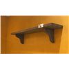 Image 3 : 2 SOLID WOOD 4FT WALL MOUNT SHELVES