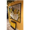 Image 1 : 71" STILL LIFE WINE & FRUIT BOWL DECORATIVE ART PRINT & 36" ART PRINT
