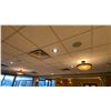 Image 2 : GROUP OF 6 ITALIAN CEILING LIGHT FIXTURES