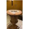 Image 3 : 60"H CONCRETE PEDESTAL PLANTER