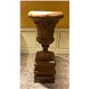 Image 4 : 60"H CONCRETE PEDESTAL PLANTER