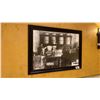 Image 2 : 2, 54" NOSTALGIC BLACK AND WHITE ITALIAN SCENE FRAMED PRINTS