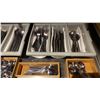 Image 3 : LARGE GROUP OF ASSORTED CUTLERY & CUTLERY TRAYS