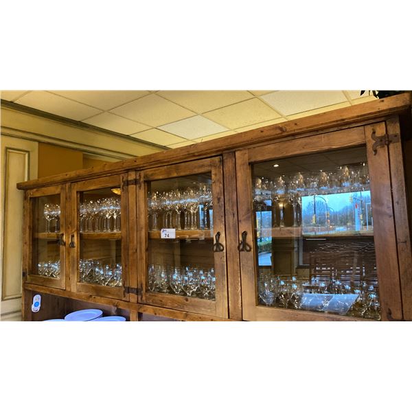 LARGE GROUP OF ASSORTED WINE GLASSES