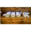 Image 1 : LARGE GROUP OF COMMERCIAL QUALITY WHITE DINNER PLATES, SOUP BOWLS, BREAD PLATES