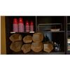 Image 4 : CONTENTS OF SHELVING UNIT- RAMEKINS, COFFEE MUGS, SIDE PLATES, TEA POTS, TAKE OUT CONTAINERS, WIRE