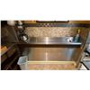 Image 2 : 2 PC L SHAPED STAINLESS STEEL TOP 6 DRAWER RUNNERS STATION APPROX