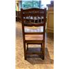 Image 3 : RUSTIC SOLID PINE LADDER BACK DINING CHAIR